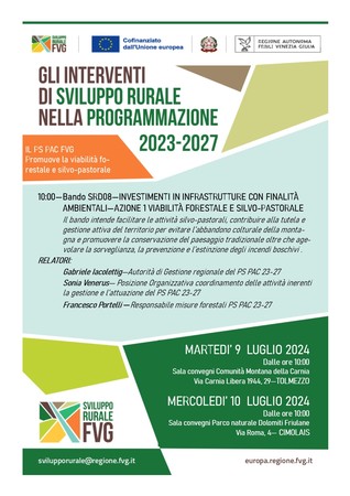 Convegno9luglio Tolmezzo 10luglio Cimolais